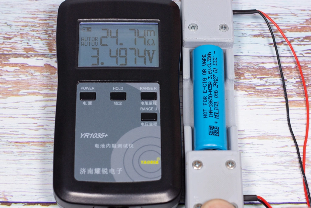 Molicel INR18650-M35A внутреннее сопротивление