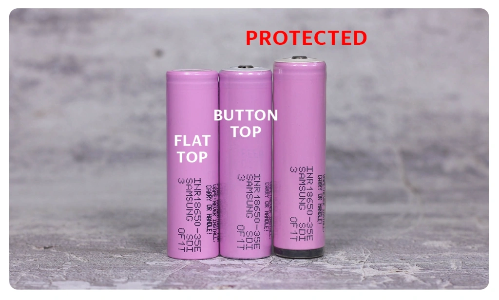 Длина 18650 с защитой