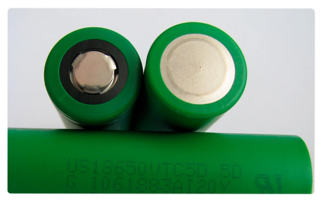 Кольцо на минусе 18650