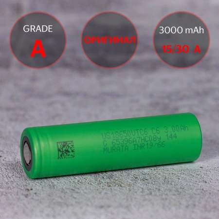 Murata VTC6 (US18650VTC6) - 3000mAh