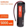 Samsung INR21700-50GB, 5000 mAh с проводом и XH2.54
